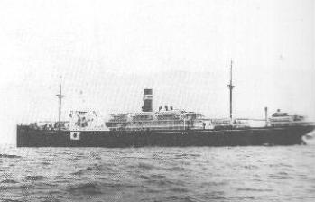 Montevideo Maru - an unmarked Japanese prison ship